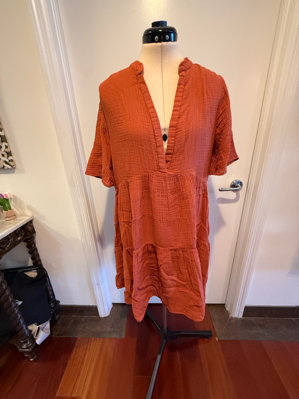 Anthropologie The Kallie Flowy Tunic Dress - Size S